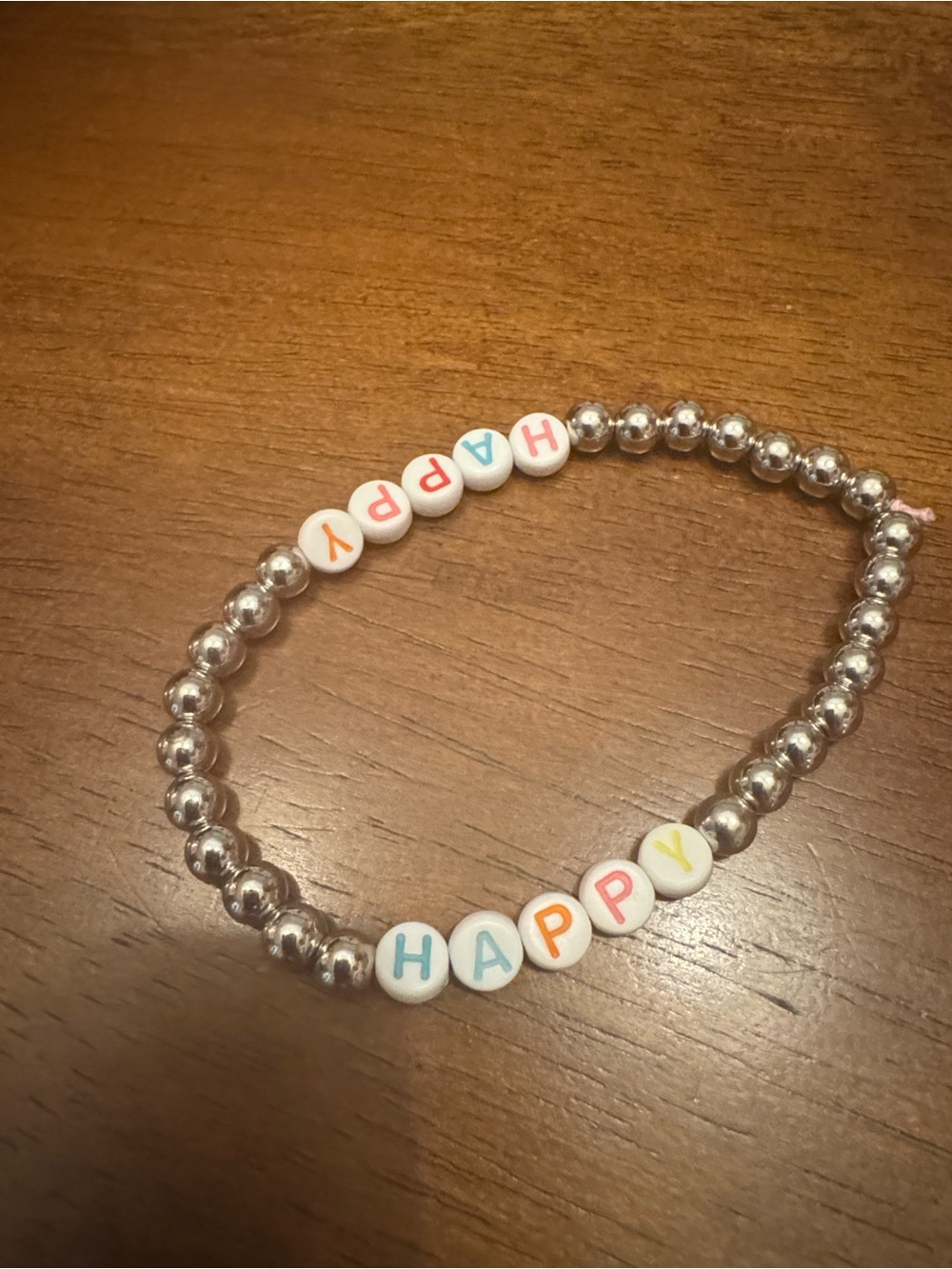 Handmade Happy Kids Bracelet